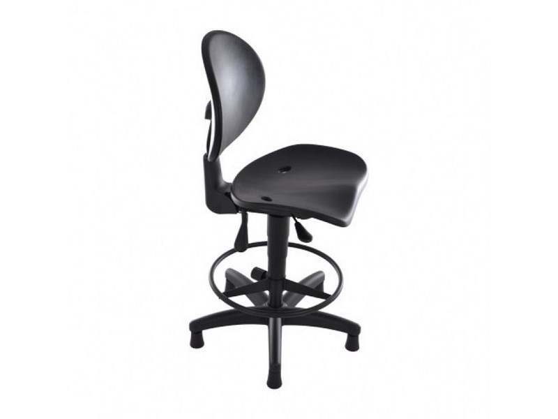 Cadeira Giratória Alta Industrial STPU 160