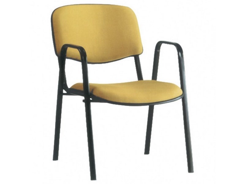 Cadeira STAV 102 Fixa c/ Braços Empilhável